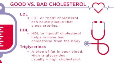 difference between good and bad cholesterol